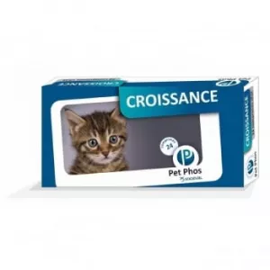 Pet-Phos Supliment Nutritiv Felin Croissance 24 tablete