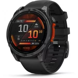 Garmin Fenix 8, 47mm Slate Gray, Black S