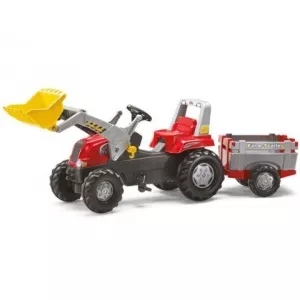 Rolly Toys Tractor cu pedale si remorca 811397