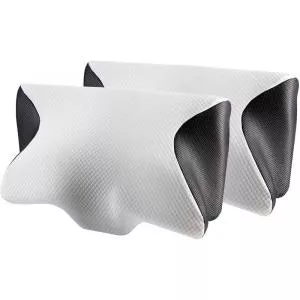 Suporto Set 2x perne ortopedice din spuma cu memorie, cu extensii SET2PDB000