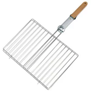 Campingaz Gratar dublu 35 x 25 cm din crom - 205689
