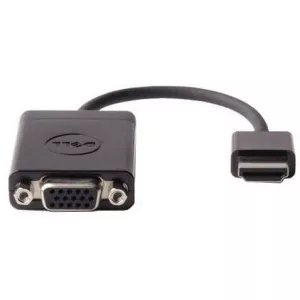 Dell Adaptor 470-ABZX, HDMI Male - VGA Female (Negru)