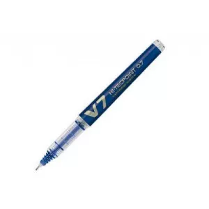 Pilot Roller V7 Hi-Tecpoint 0.7mm reincarcabil - albastru