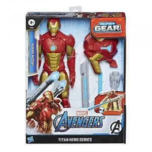 Hasbro Supererou Titan Hero Blast Gear: Iron Man , Avengers , 30 cm E7380