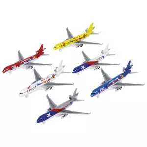 Goki Jucarie - Avion McDonnell Douglas DC-10, 19cm (mai multe modele)