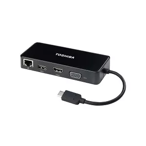 Toshiba USB-C™ TO HDMI®/VGA TRAVEL ADAPTER PA5272U-2PRP