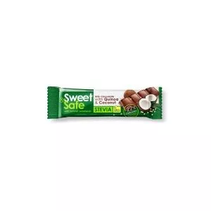 Sly Sweet&safe Ciocolata lapte cocos&quinoa indulcitor stevie 25gr