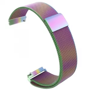 Very Dream Curea metalica compatibila Garmin Vivoactive 4, Milanese Loop, telescoape Quick Release, 22mm, Cameleon