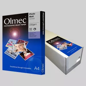 Olmec OLM67 HARTIE FOTO MATTE ARCHIVAL 230g/50 COLI A2