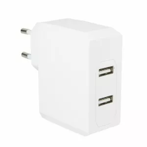 LogiLink Universal Wall Charger, 2x USB Ports PA0094