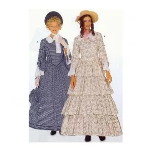 Burda Style Rochie biedermeier cu crinolina (1848) 2768