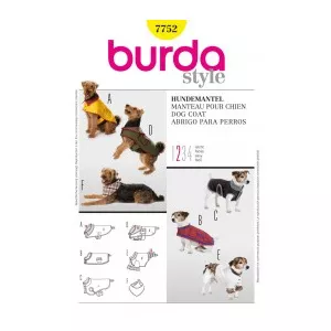 Burda Style Batic pentru catel 7752