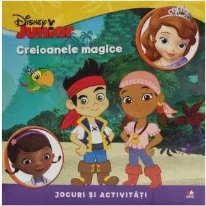 Litera Disney. Creioanele magice. Jocuri și activități