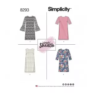 Simplicity Tipar rochii casual S 8293