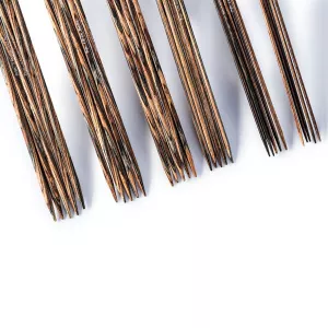 Prym Set andrele Knit Pro Natural, 30 buc andrele, cu 2 varfuri ascutite, dimensiuni cuprinse intre 2-4.5 mm, lemn natural, 20 cm lungime 223805