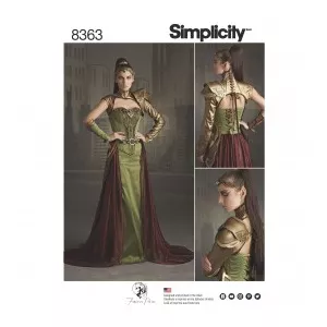 Simplicity Tipar carnaval S 8363