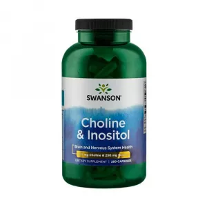 Swanson Choline Inositol 250mg 250 capsule SW039