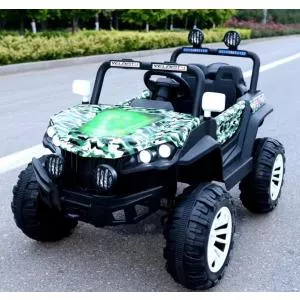 Nichiduta Masinuta electrica 4x4 Shadow Green Army