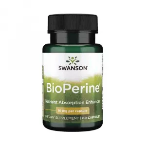 Swanson BioPerine (Extract de Piper Negru), 10mg 60 capsule SWU308