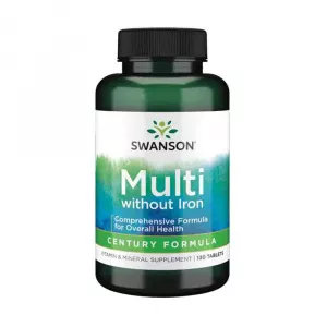 Swanson Multivitamin without Iron Century Formula 130 tablete SW832