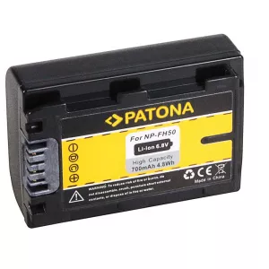 PATONA Acumulator Replace Li-Ion pentru Sony NP-FH50 700mAh 6.8V