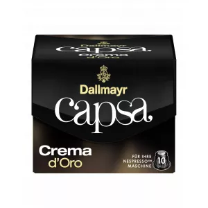 Dallmayr CAPSULE CAFEA CAPSA CREMA D ORO NESPRESSO 10 CAPSULE