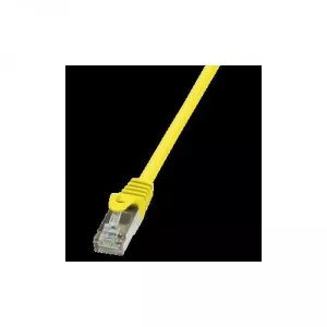 LogiLink Patch Cable Cat.5e F/UTP yellow 1,00m CP1037S