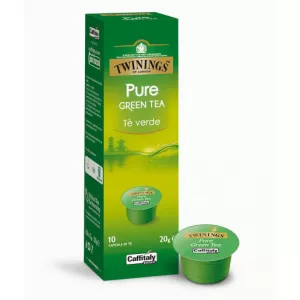 Caffitaly Capsule ceai verde Twinings Pure Green, 10 capsule