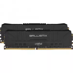 Crucial Ballistix 16GB Kit (2 x 8GB) DDR4-3000 Desktop Gaming Memory (Black) BL2K8G30C15U4B