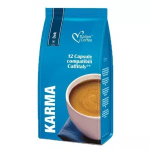 Tchibo Capsule cafea Italian Coffee Karma Decofeinizata– Cafissimo/ BeanZ - 12 buc.