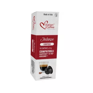 Tchibo Capsule cafea Italian Coffee Intenso Lungo – Compatibil Cafissimo / Beanz- 10buc