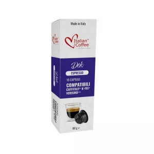 Tchibo Capsule Cafea Italian Coffee Espresso Dek. - Compatibil Cafissimo / Beanz- 10buc.