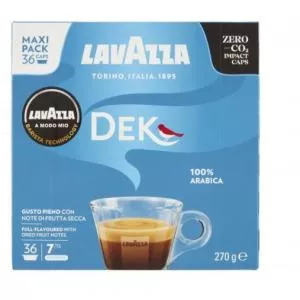 Lavazza Capsule cafea A Modo Mio Dek, 36 buc, 270g