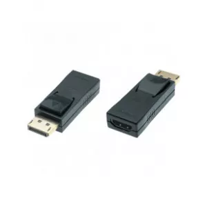 Mcab 6060008 adaptor pentru cabluri video DisplayPort HDMI Tip A (Standard) Negru