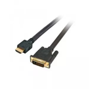 Mcab 7300088 adaptor pentru cabluri video 2 m HDMI Tip A (Standard) DVI-D Negru
