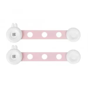 KikkaBoo Set 2 sigurante multifunctionale Bunny Pink