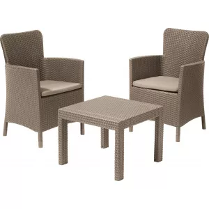 Curver Set mobilier gradina Salvador cappuccino