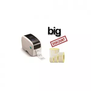 Tsc TTP-225 203DPI USB + 6buc. role etichete 58x38mm