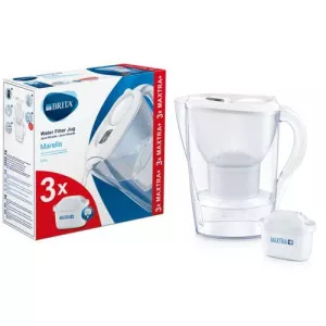 Brita Marella Starter pack BR1039273, 2.4 l + 3 filtre Maxtra+ (Alb)