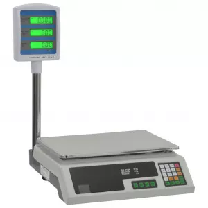 vidaXL Cântar electronic de pachete cu LCD, 30 kg 143385