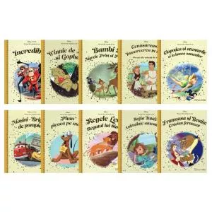 Litera Pachet 10 Povesti din colectia de aur Disney