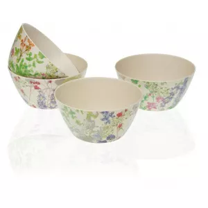 Versa Set 4 boluri Blume -, Multicolor