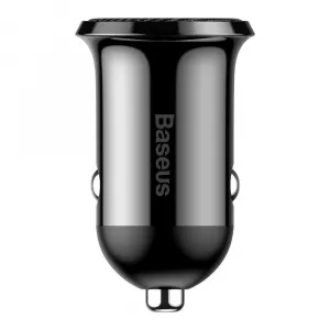 Baseus Grain Pro, 2 x USB 4.8 A, Negru