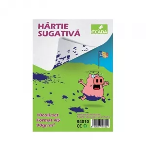Ecada Hartie sugativa format A5 10 coli/set