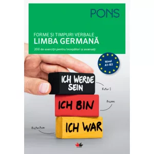 Litera Forme și timpuri verbale. Limba germană. Nivel A1-B2. Pons