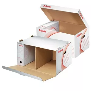 Esselte Container de arhivare deschis in sus albe E128900