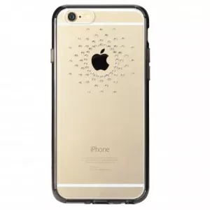 Ringke NOBLE SWAROVSKI SUN FUSION iPhone 6 PLUS SMOKE BLACK cu cristale premium SWAROVSKI