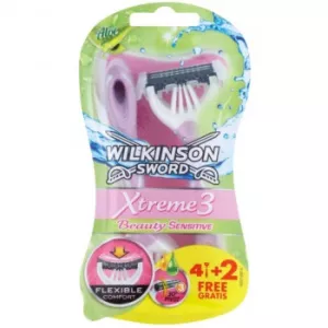 Wilkinson Xtreme 3 Beauty Sensitive aparat de ras de unică folosință 6 buc