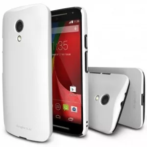 Ringke SLIM Moto G 2nd Gen 2014 WHITE+BONUS Ringke® Invisible Defender Screen Protector