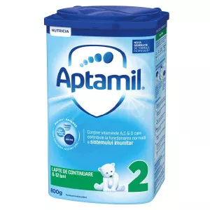 Aptamil Lapte praf Nutricia 2, 800 g, 6-12 luni
